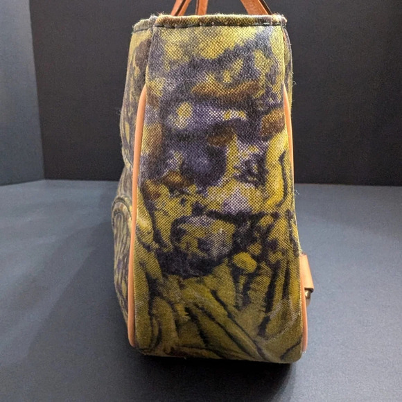 Vincent Van Gogh Paris Small Green/Purple Shoulder bag . - Picture 4 of 16